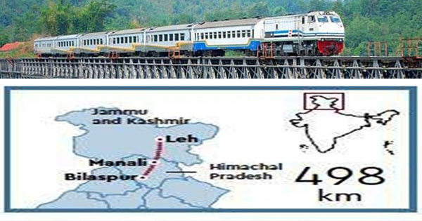 हिमाचल में दुनिया का सबसे ऊंचा रेलवे ट्रैक....पढि़ए जुड़ी कई खास बातें