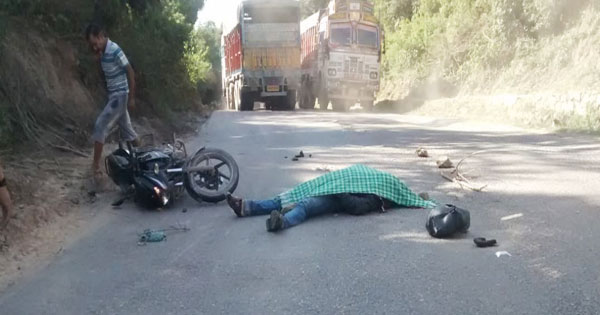 Hit & Run: हाईवे पर ट्रक-बाइक की टक्कर, रामशहर के युवक की मौत