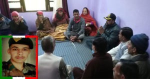 अरुणाचल प्रदेश से चंडीगढ़ पहुंची 22 वर्षीय शहीद अंचित शर्मा की पार्थिव देह 