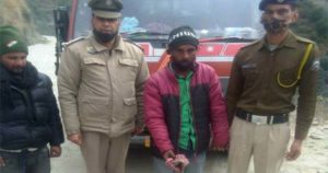 राजगढ़ में कार चालक 26 ग्राम चिट्टे सहित गिरफ्तार