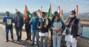 सुंदरनगर पहुंची पंचायती राज संगठन की किसान बचाओ पदयात्रा