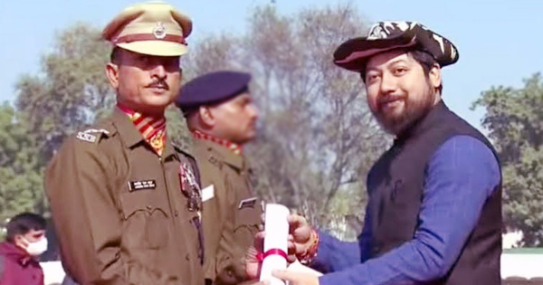 हिमाचल : SSB के असिस्टेंट कमांडेंट जगदीश कुमार को "मैडल फॉर गैलेंट्री" अवार्ड