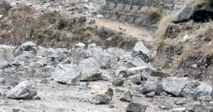 #किन्नौर : निगुलसरी के पास दरका पहाड़, जानमाल का नुकसान...